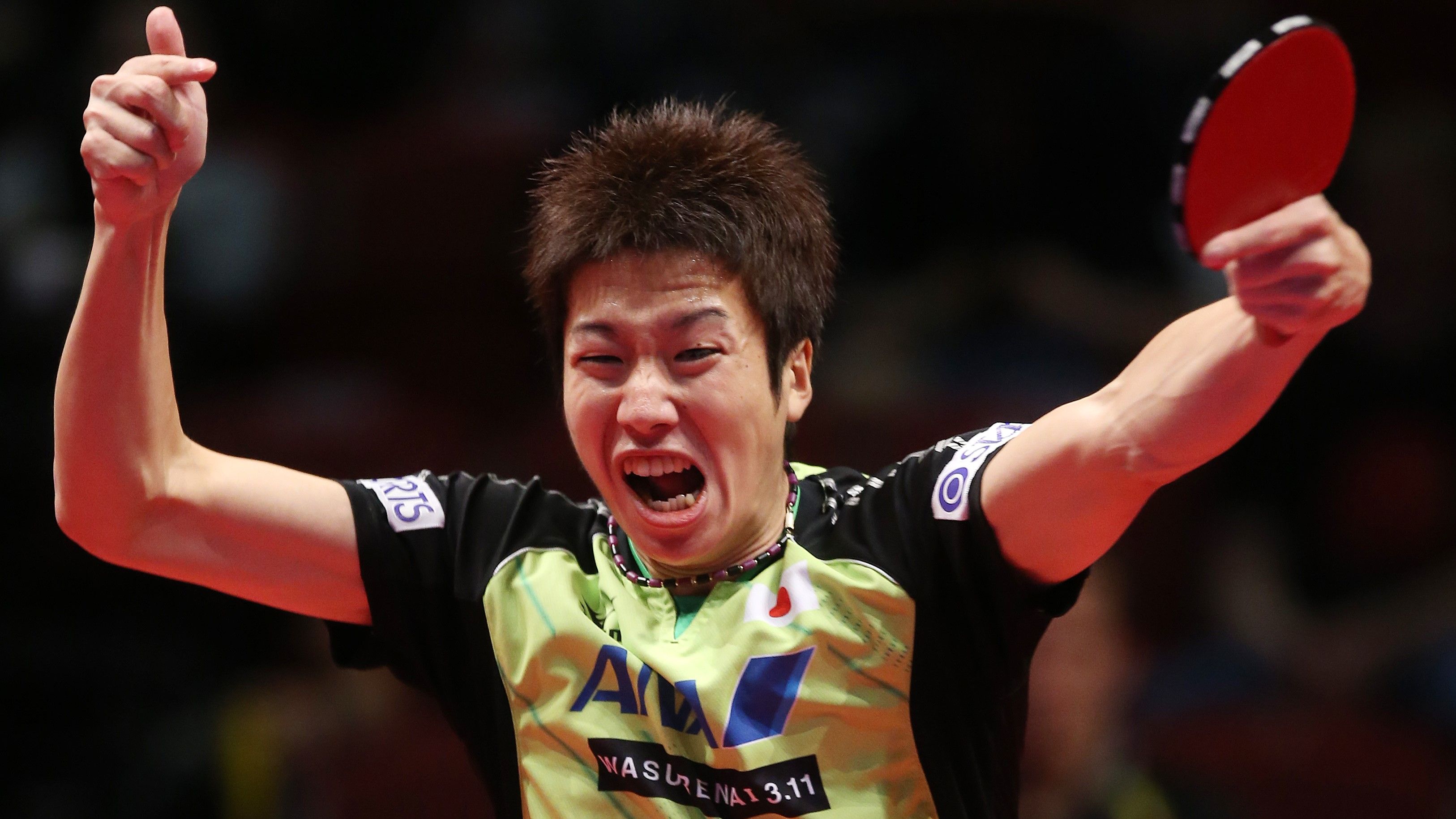 日本乒乓球队血洗德国乒乓球队，水谷隼关键制胜