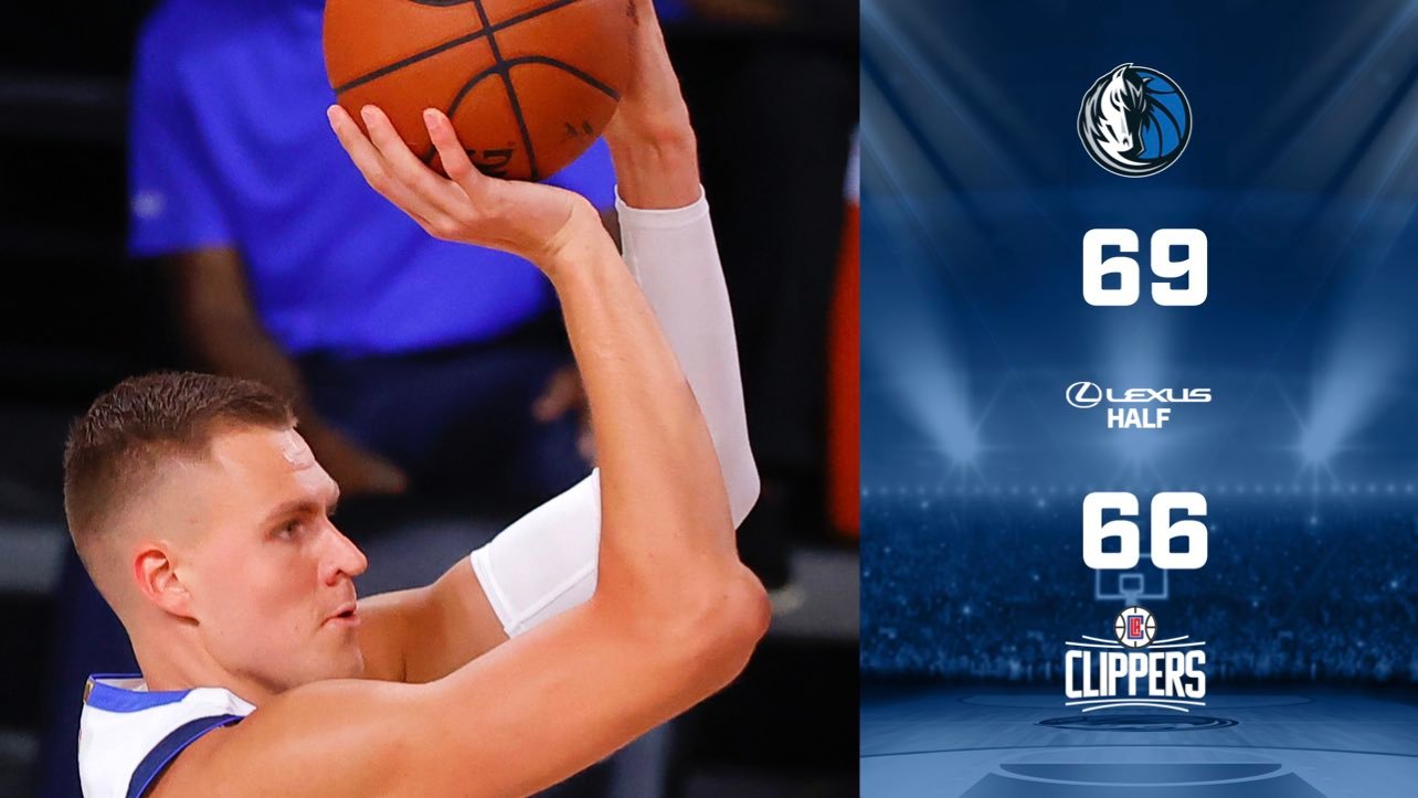 包含南韩男篮力克快船，波尔津吉斯送出助攻的词条