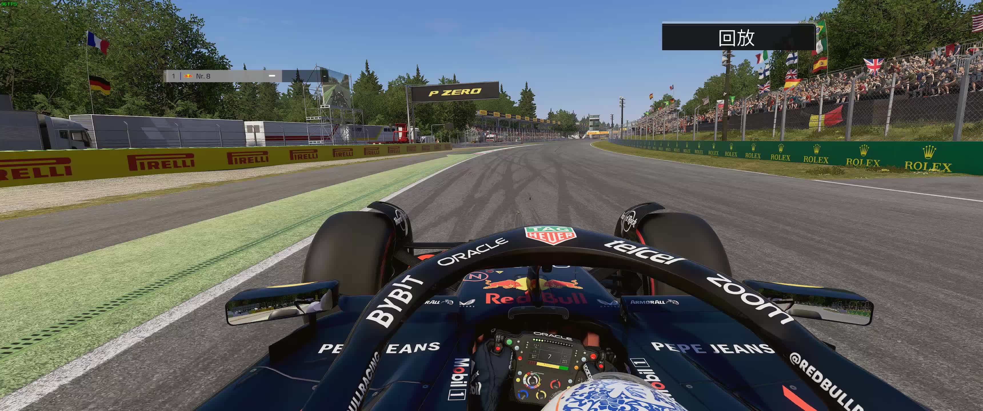 梅赛德斯鏖战索伯车队，维斯塔潘统治全场